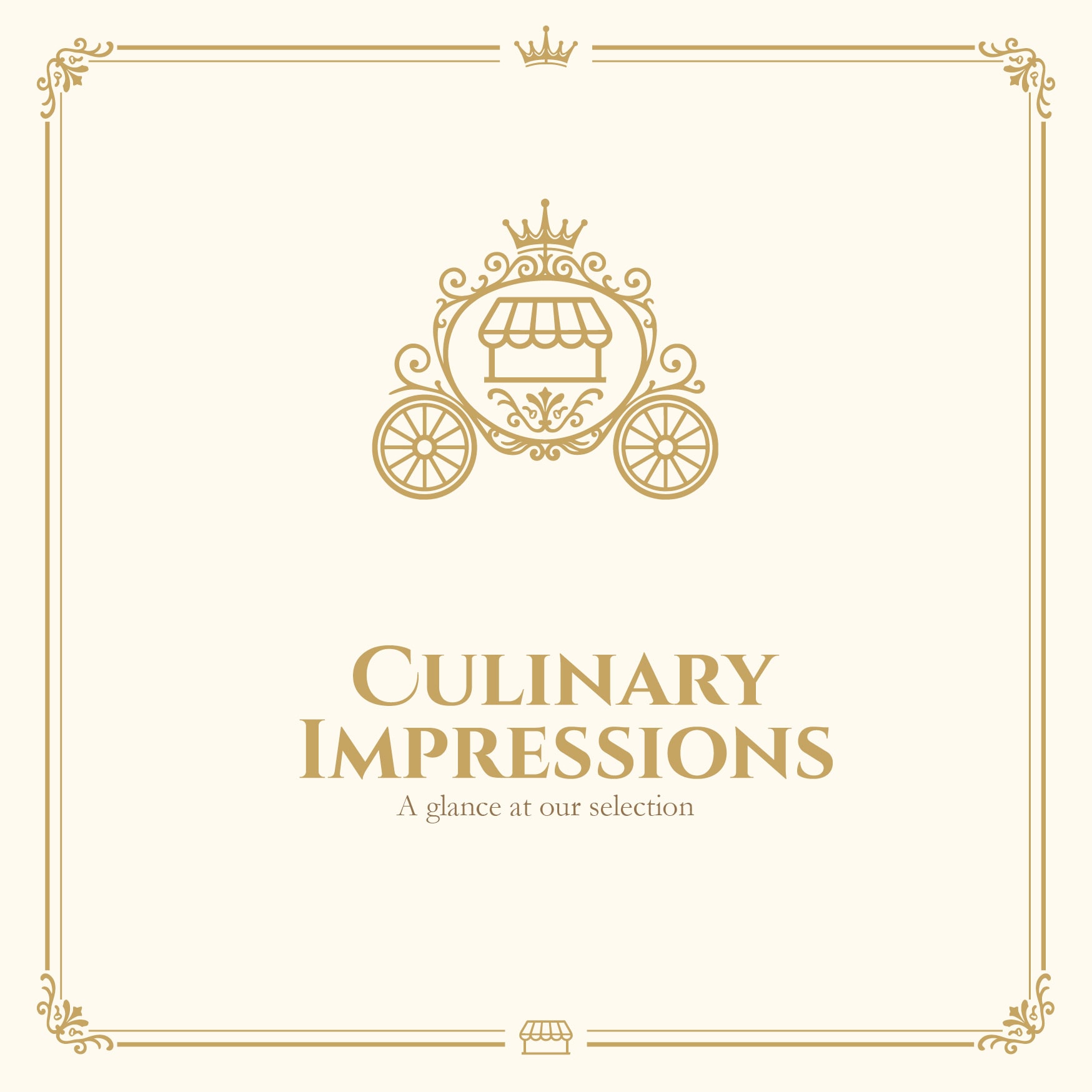 A culinary journey featuring specialities served in a historic carriage.